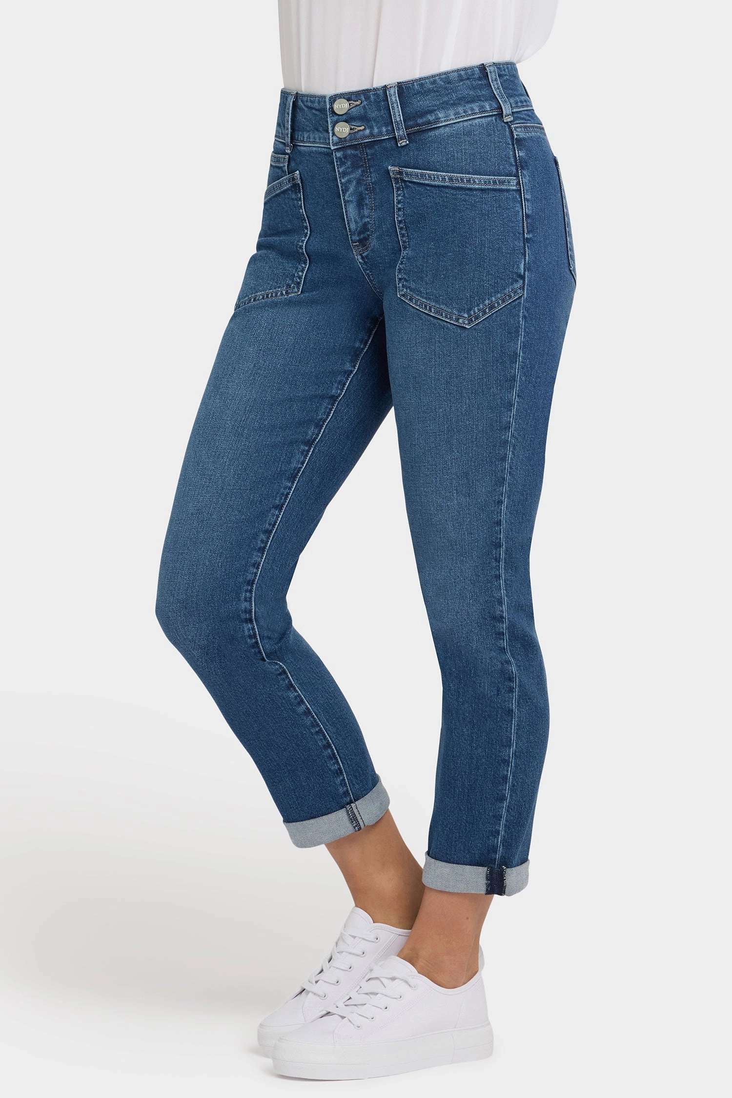 Artist Vibe Comfy Margot Girlfriend Jeans - Lake Notre-Dame