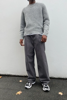 Sweat Wicking Liner TWILL WIDE LEG PANT