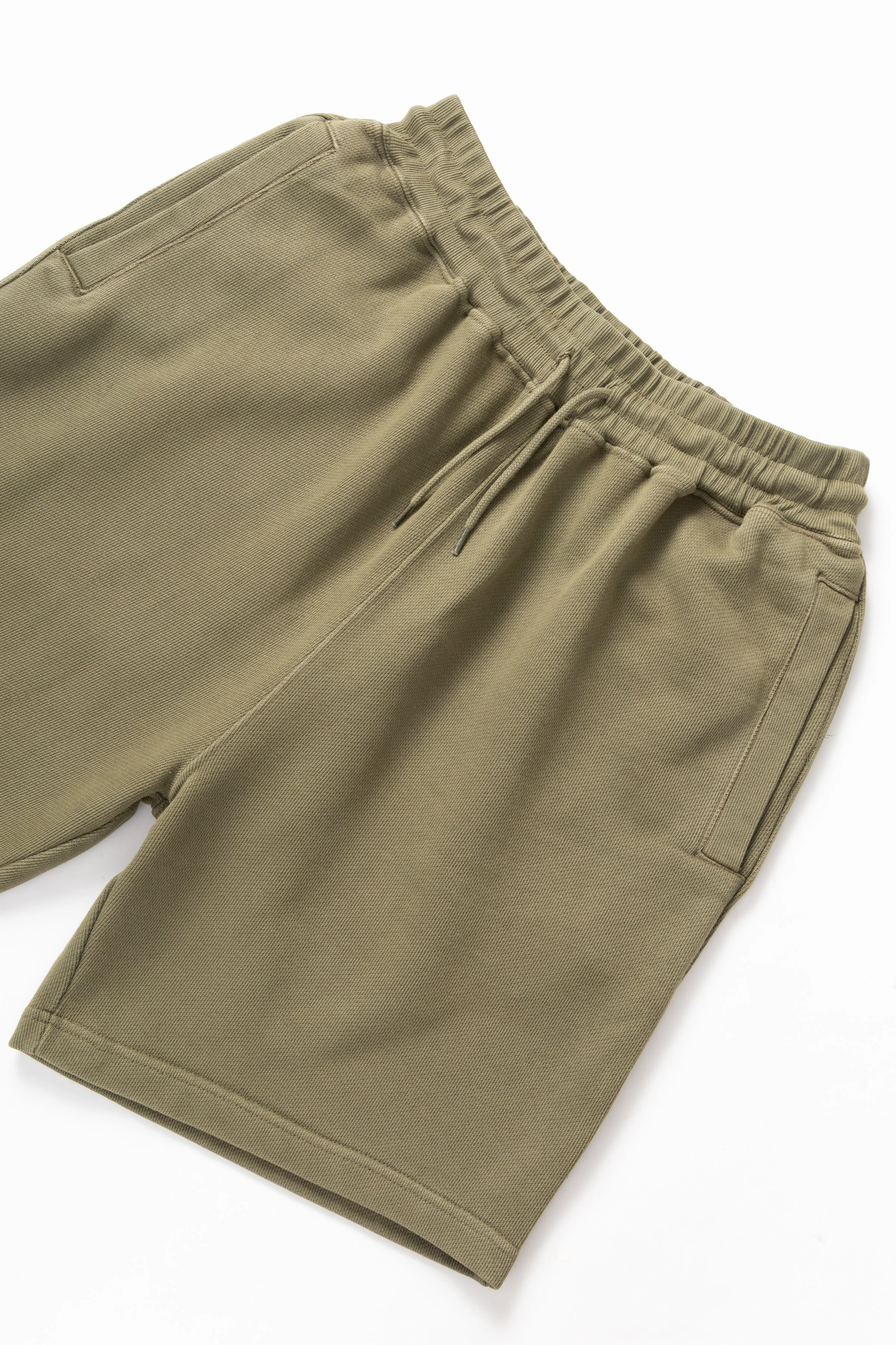 Cozy Waist Power Goods - Loopback Sweat Shorts - Olive