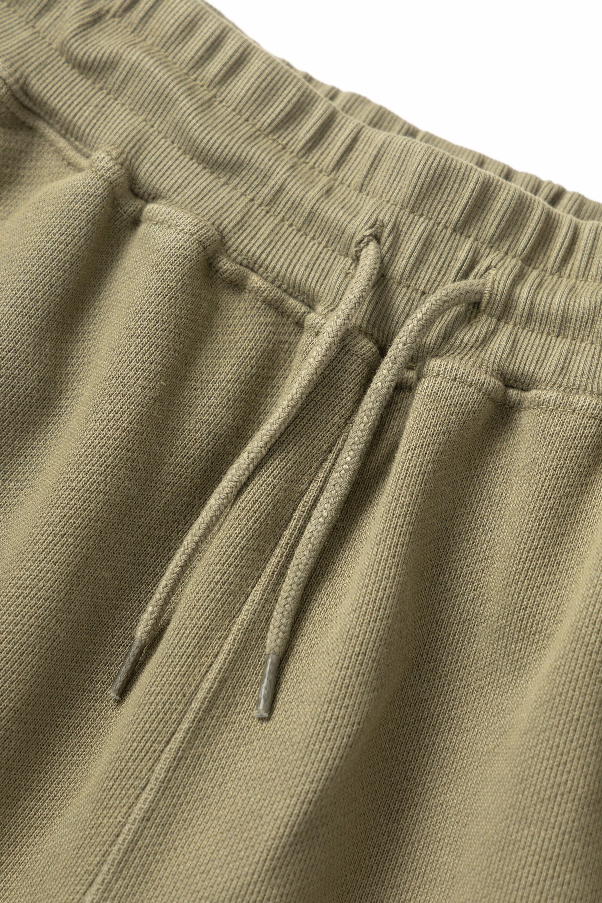 Power Goods - Loopback Sweat Shorts - Olive Cozy Lining Cozy Hug