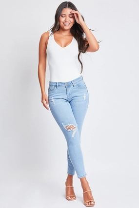 Essential Wardrobe Women's Sustainable WannaBettaButt Skinny Jeans