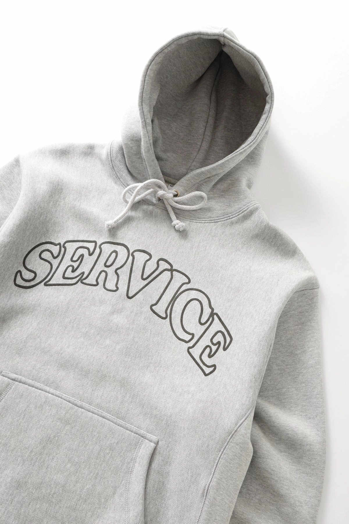Chill Layers Service Works - Arch Logo Hoodie - Marl Grey
