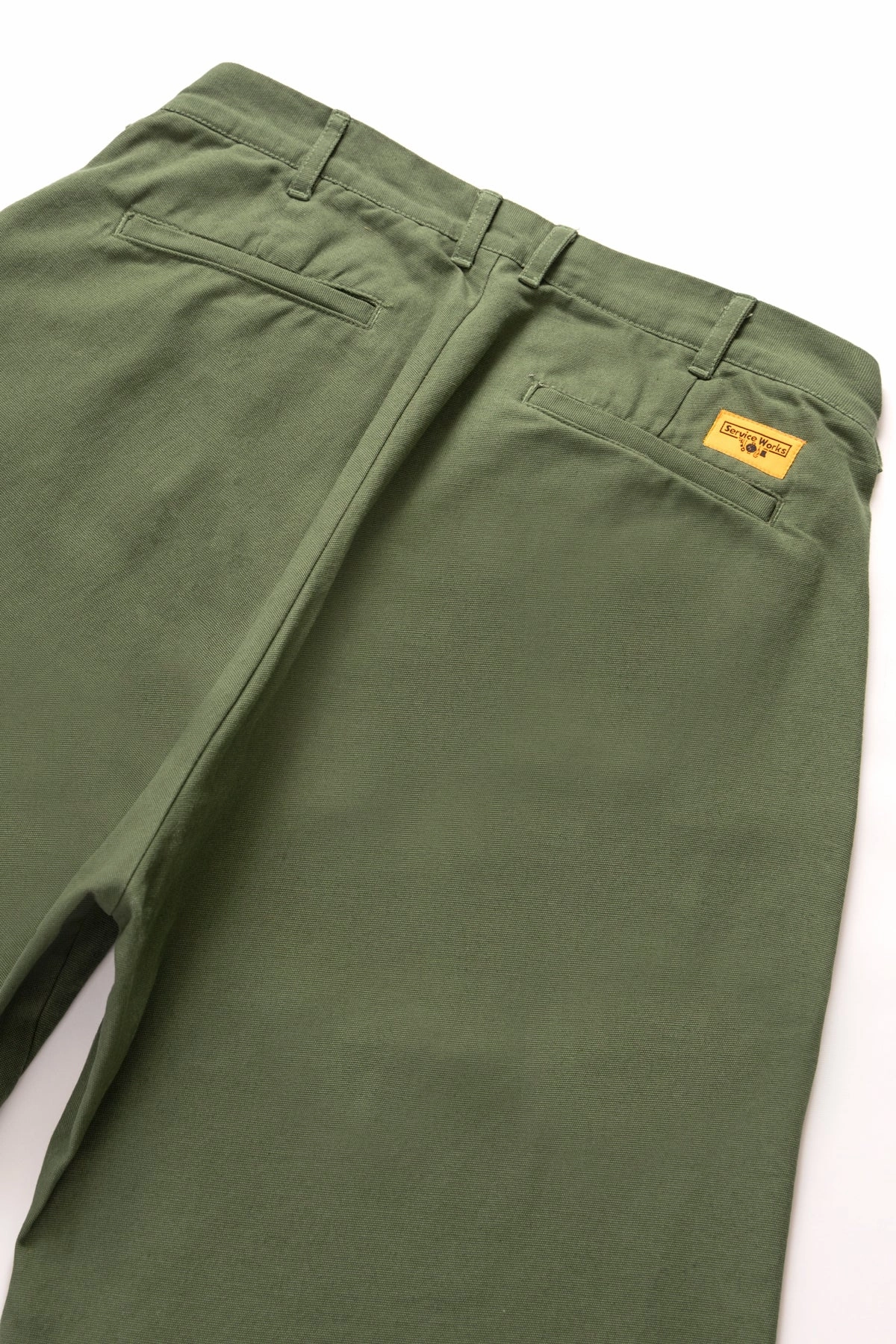 Service Works - Canvas Part Timer Pant - Olive BreathableFabric