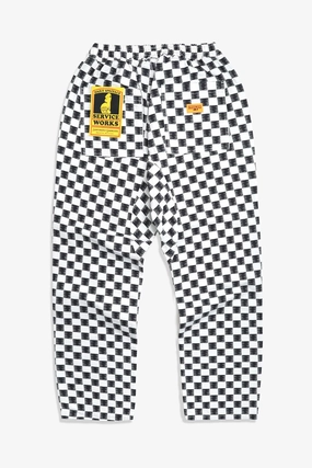 Stretch Material Service Works - Classic Chef Pants - Mono Checker