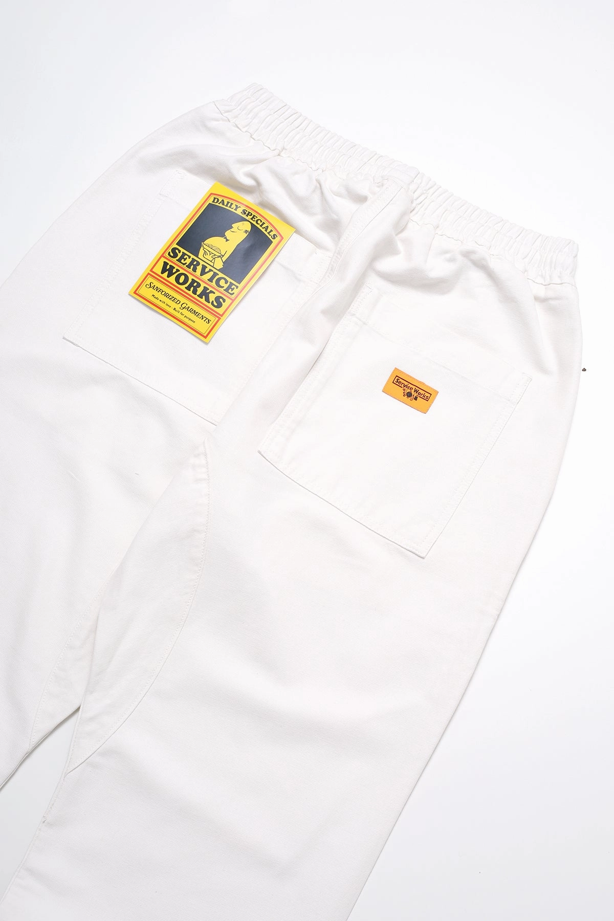 Minimalist Waist Service Works - Classic Chef Pants - Off-White