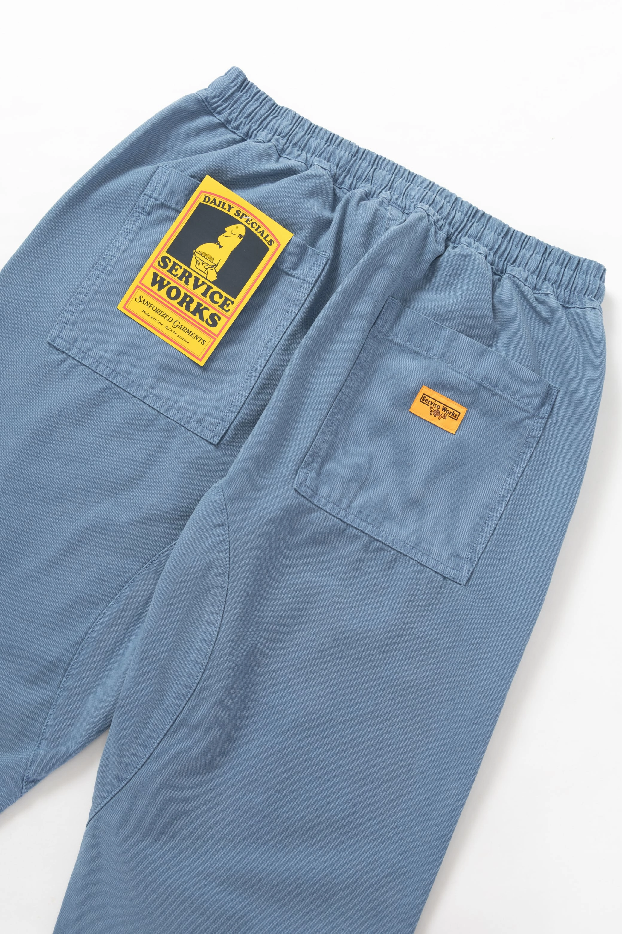All-Purpose Comfort Service Works - Classic Chef Pants - Work Blue