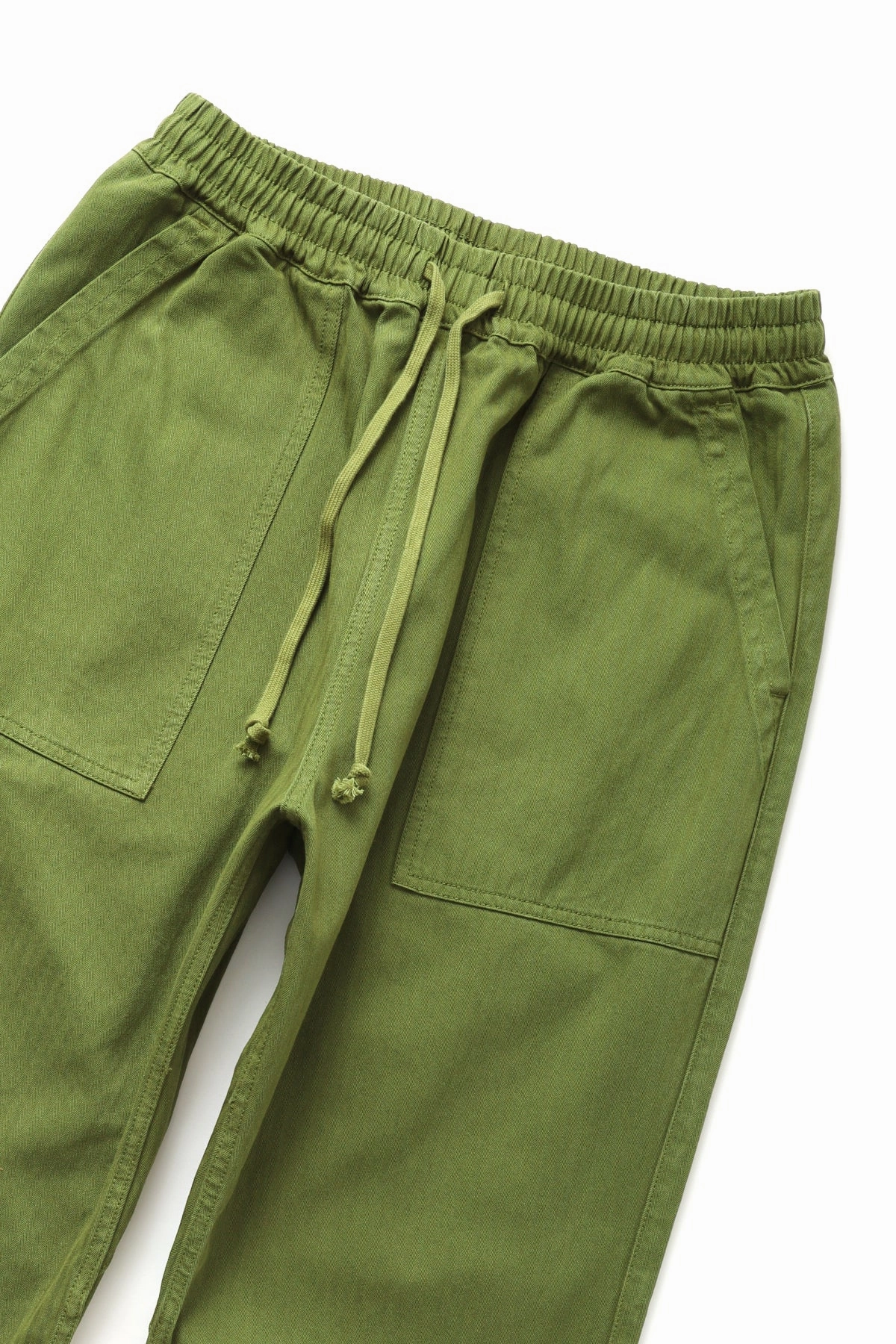 Comfy Movement Compression Support Lining Service Works - Herringbone Chef Pants - Pesto