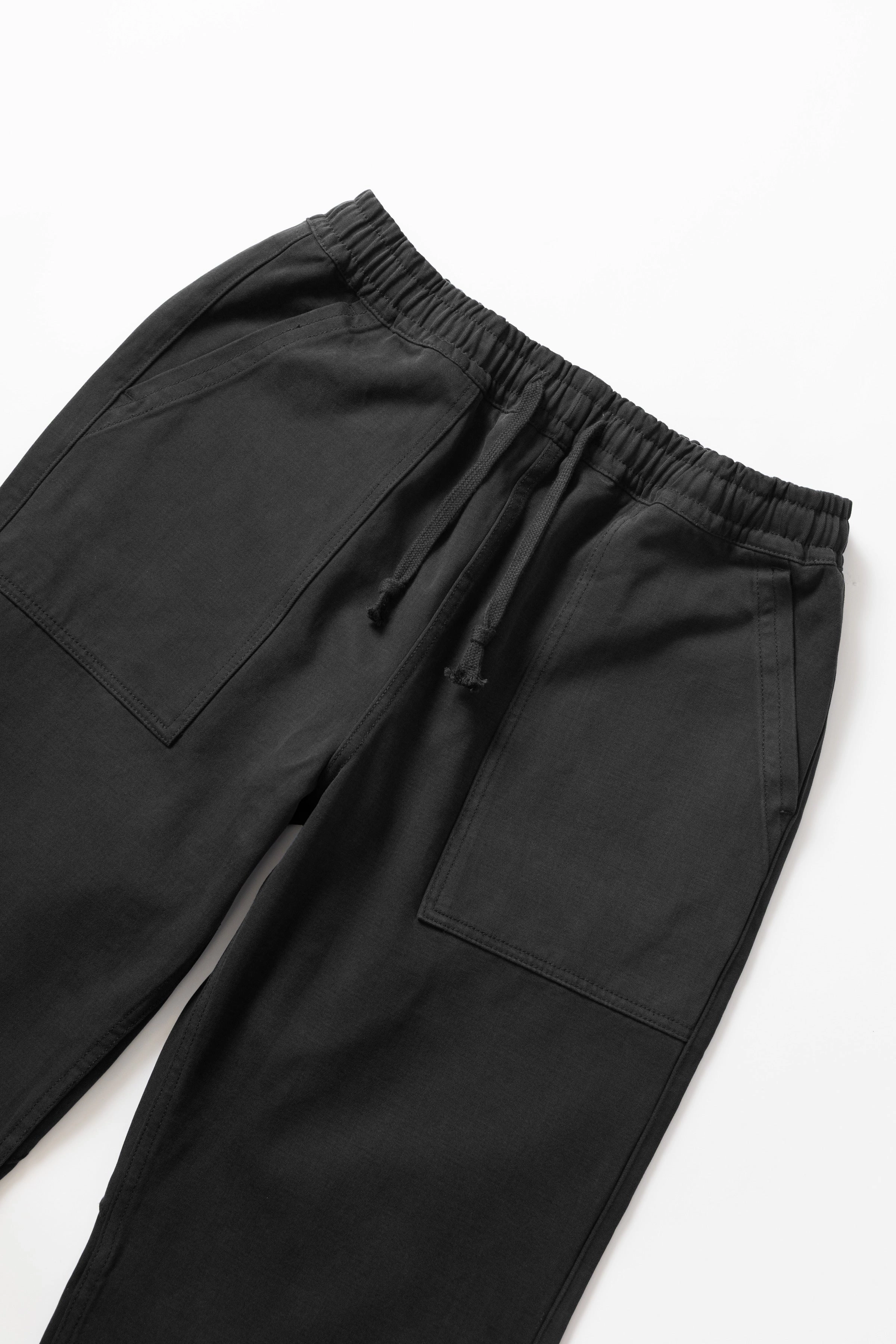 Service Works - Moleskin Chef Pants - Black Sport Wear Fit