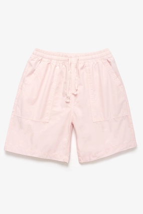 Service Works - Poplin Chef Shorts - Dusty Pink Quick Wear Odor Resistant Coating