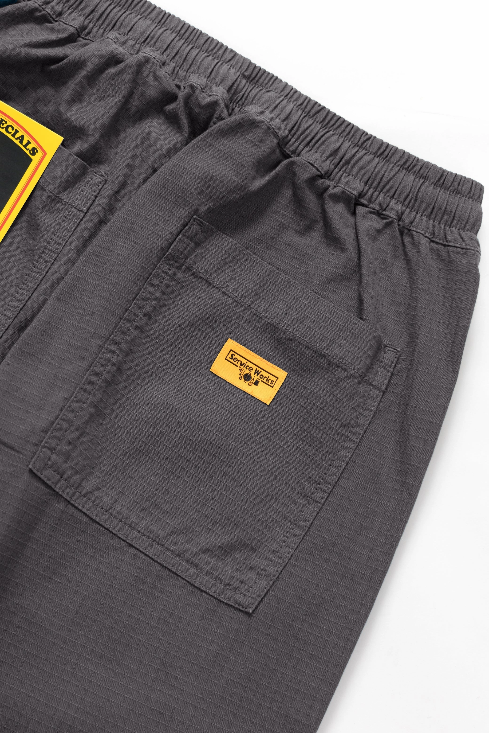 Chill Ready Weekend Wear Service Works - Ripstop Chef Pants - Washed Black