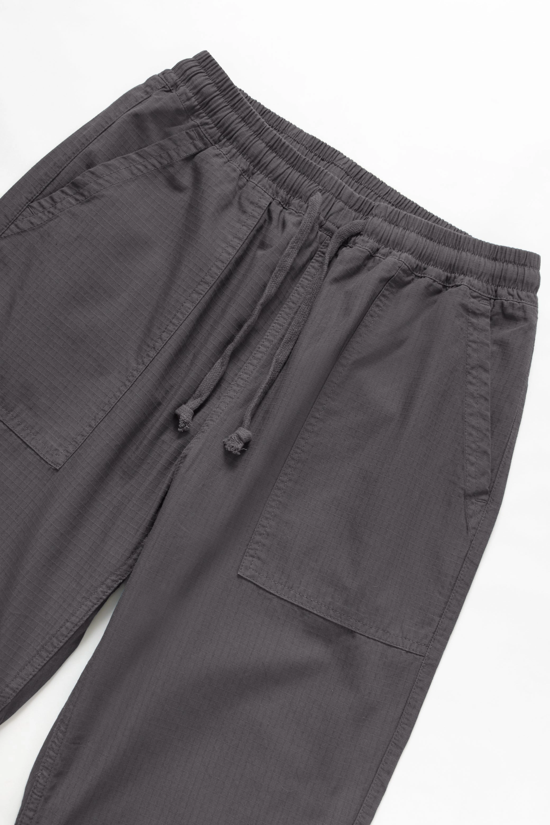 WaterRepellentCoating NonSlipInnerGrip Service Works - Ripstop Chef Pants - Washed Black