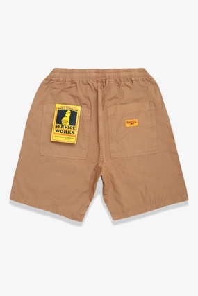 Sweat Wicking Lining Seam Free Construction Service Works - Ripstop Chef Shorts - Mink