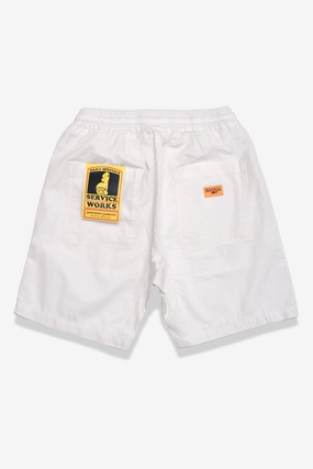Trendy Fashion Service Works - Ripstop Chef Shorts - Off White