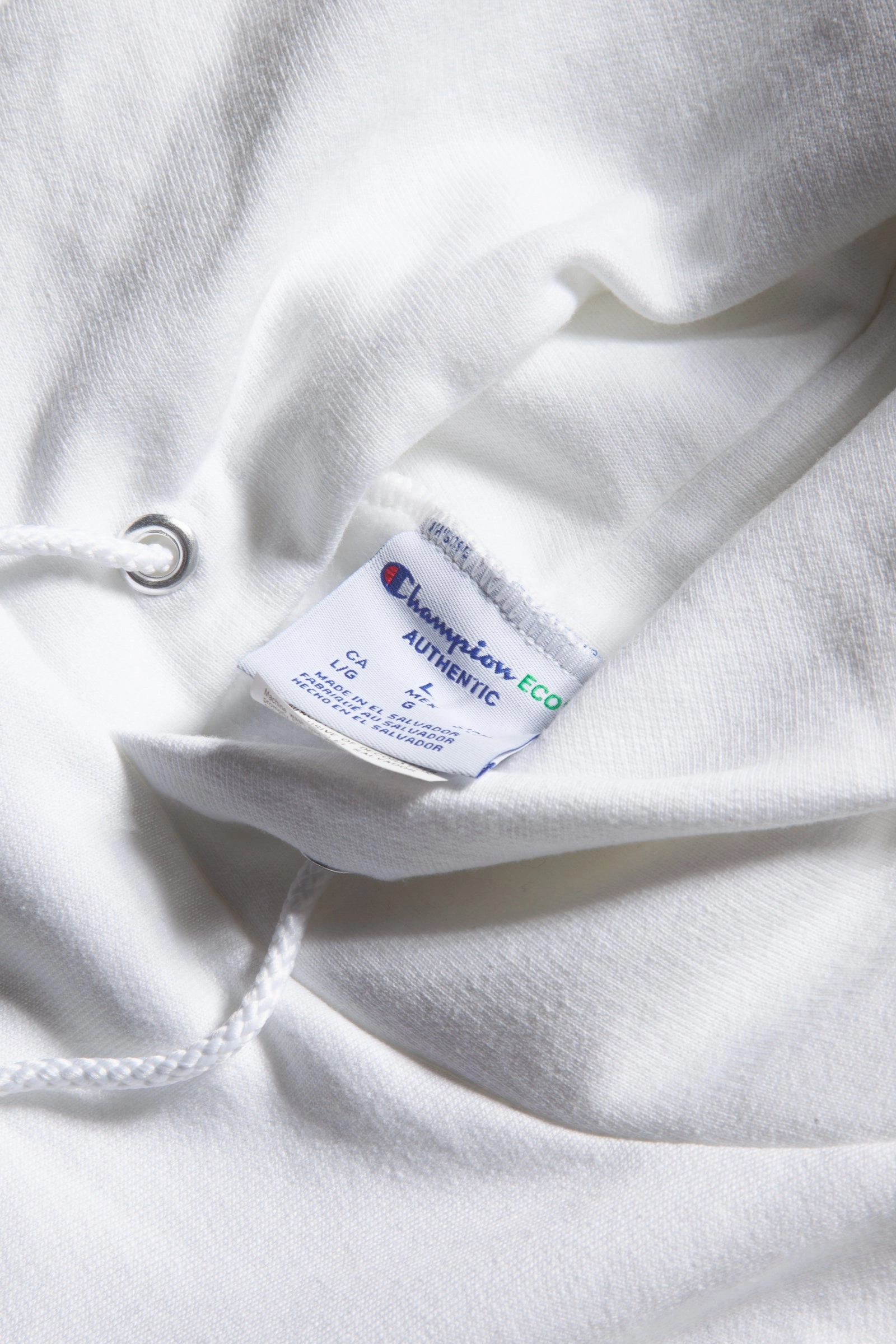 Knit Comfort Everyday knitwear Service Works - Sail Away Hoodie - White