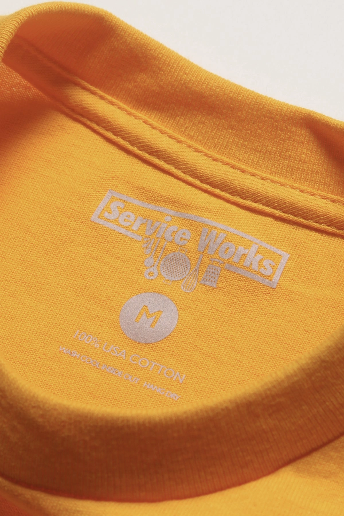 Service Works - Salt of the Earth Tee - Sunflower Stretch performance