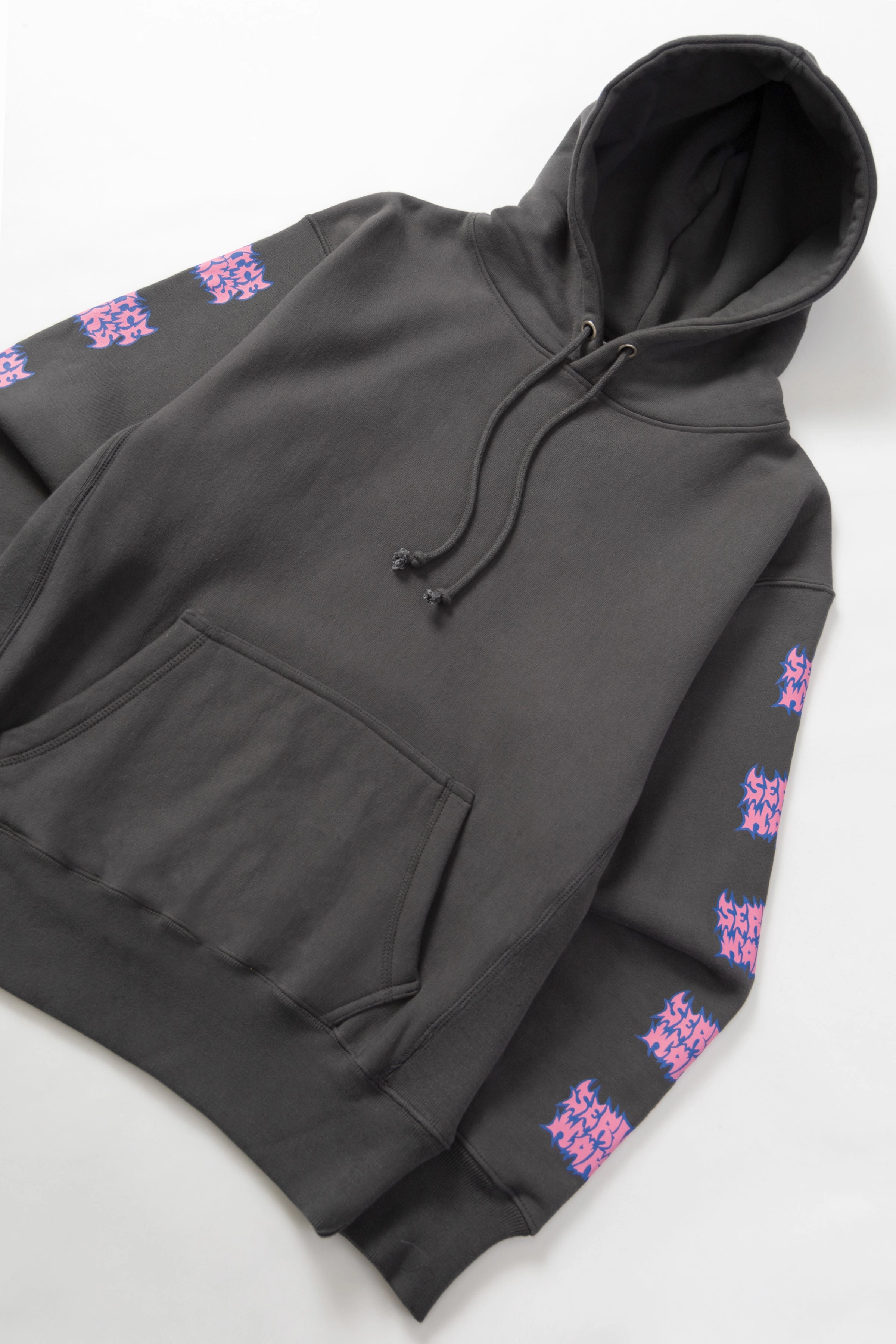 Service Works - Thrash Hoodie - Asphalt Drop Shoulder Design Comfy Fit