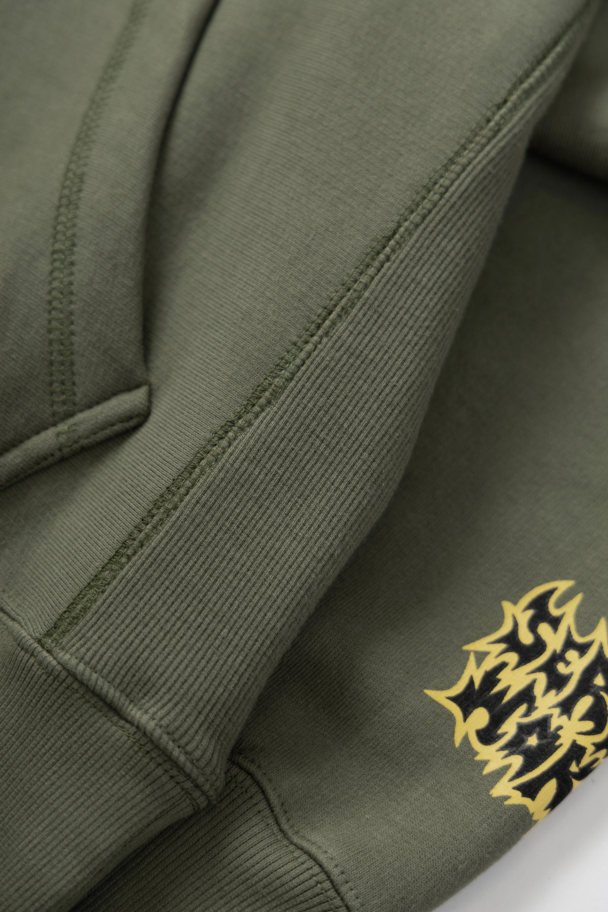 Microfiber Insulation Service Works - Thrash Hoodie - Olive