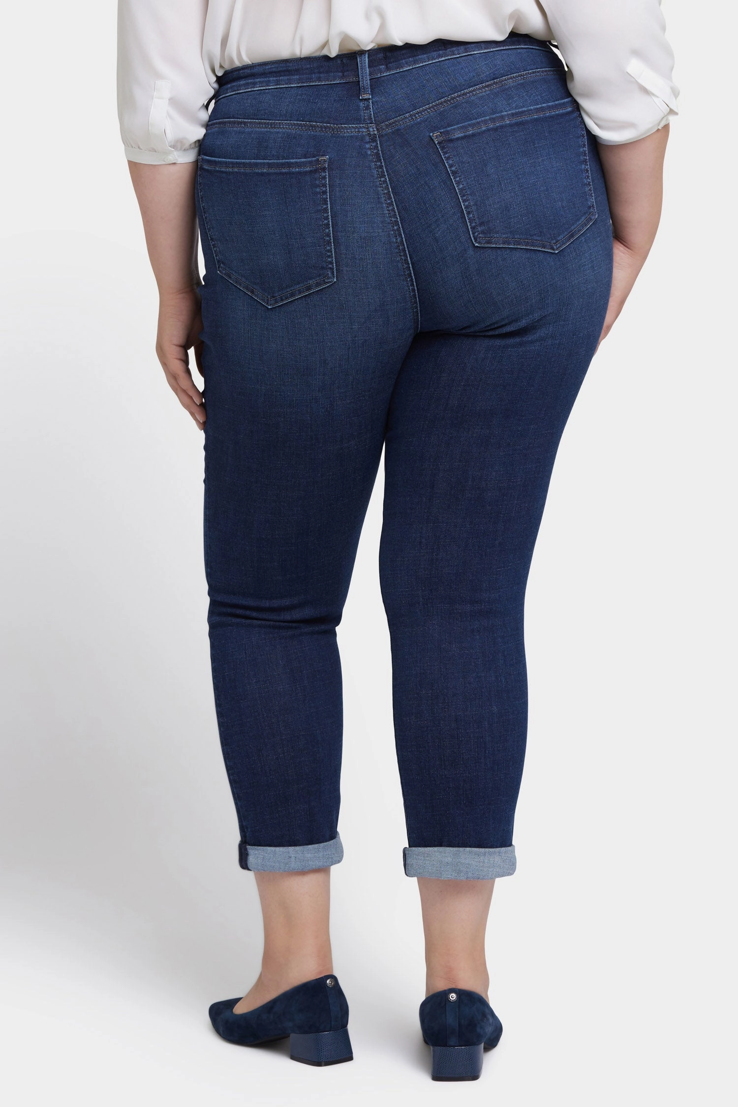 Street Essential Sheri Slim Ankle Jeans In Plus Size - Wellspring