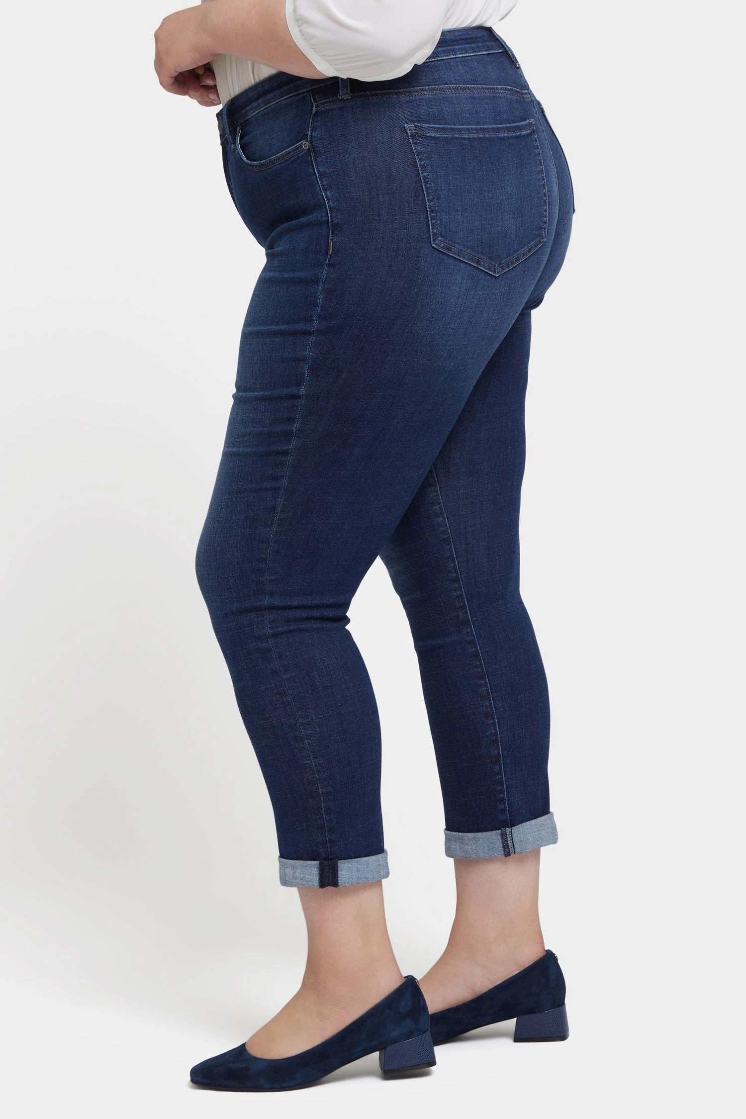 Weather Proof Sheri Slim Ankle Jeans In Plus Size - Wellspring