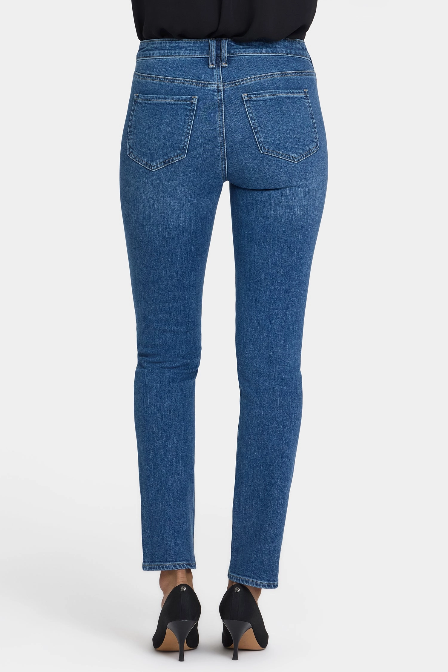 Sheri Slim Jeans In Petite - Opera Blue Weekend Style Outdoor Adventure Stylish Daily Wear Parent Style