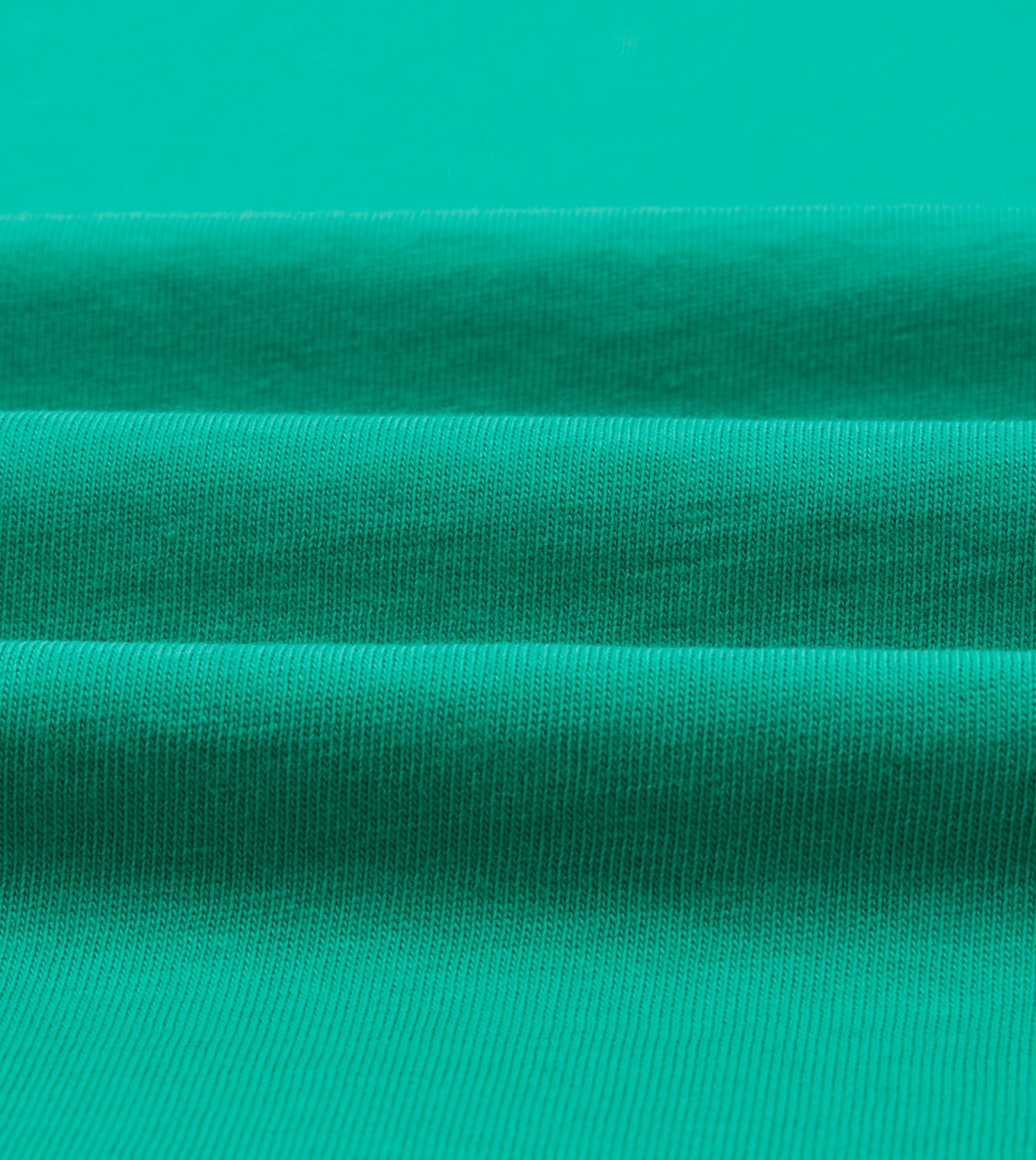 Antique Green Lightweight Cotton Crew Neck Hiking T-Shirt skinny but not tight Light Casual