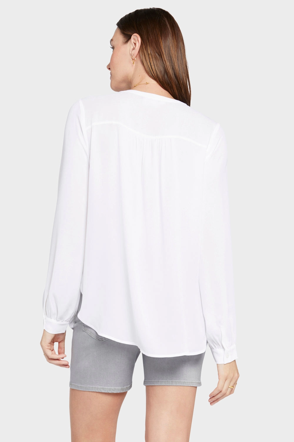 Simone Blouse - Optic White Spring Break Everyday Comfort