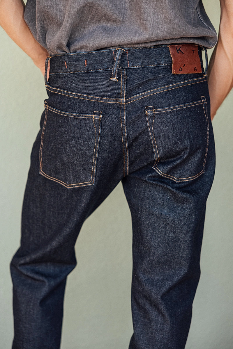 Comfy Home Comfort Weekend Getaway The Hammer Straight- Indigo One Wash 10.5oz Selvedge