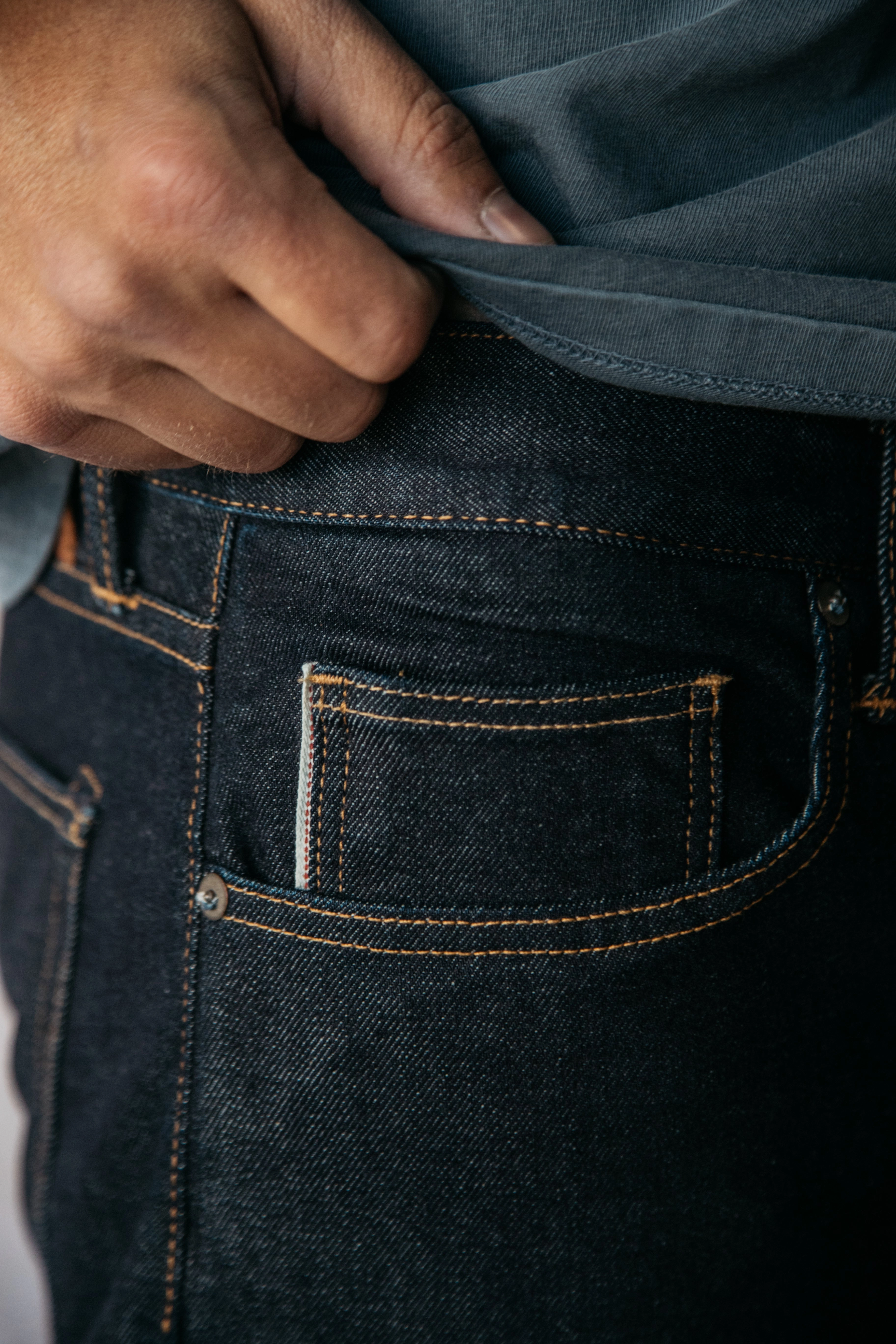 The Hammer Straight- Indigo One Wash 10.5oz Selvedge Always Stylish