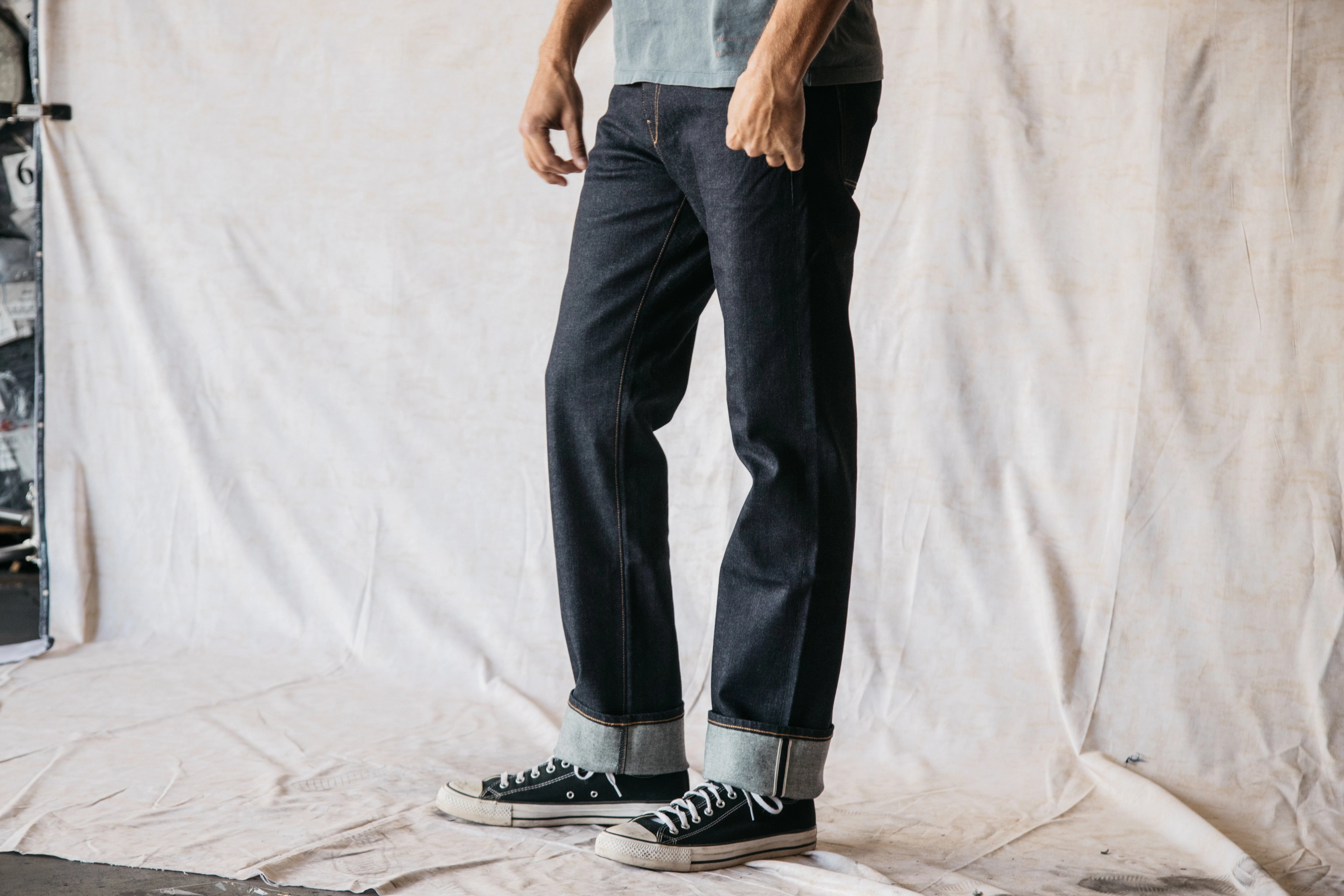 Great Base The Hammer Straight- Indigo One Wash 10.5oz Selvedge