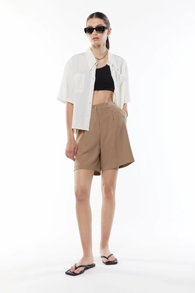 Budget - friendly SINGLE PLEAT SHORT
