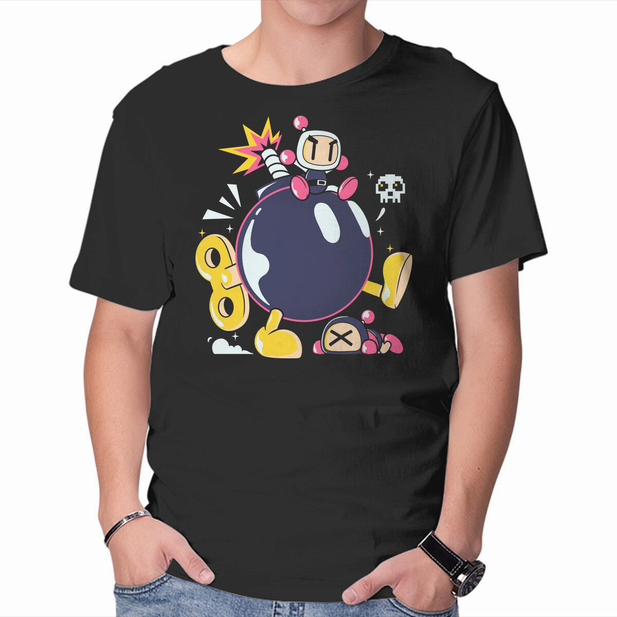 Super Bomb Cool Vibes Flatlock stitching