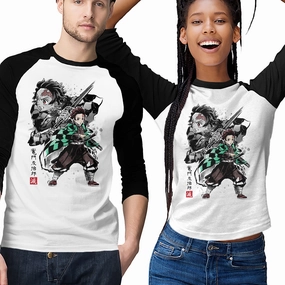 Cozy Fit Slayer Tanjiro Sumi-E