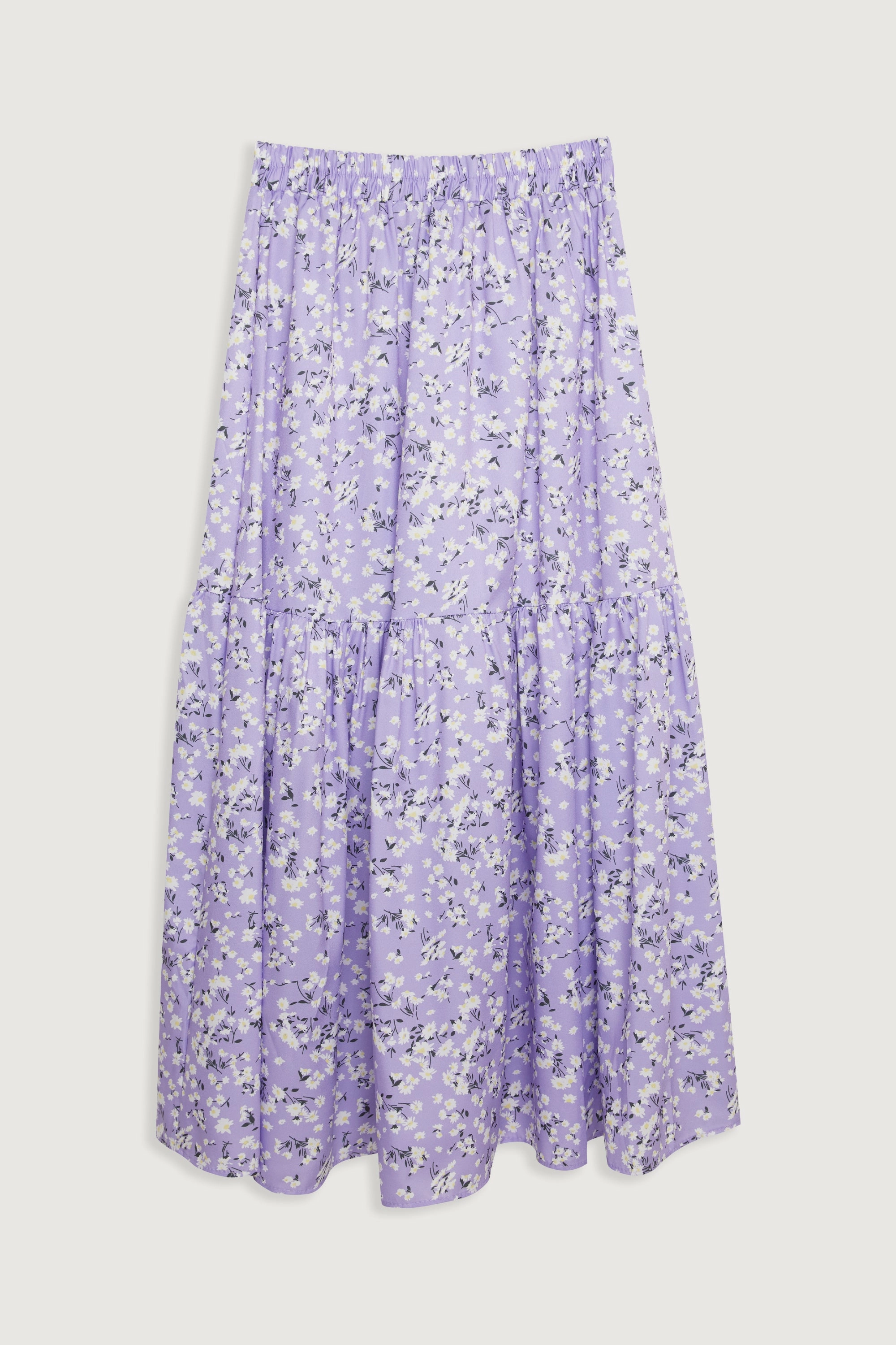 Simple Comfort MIDI FLORAL SKIRT