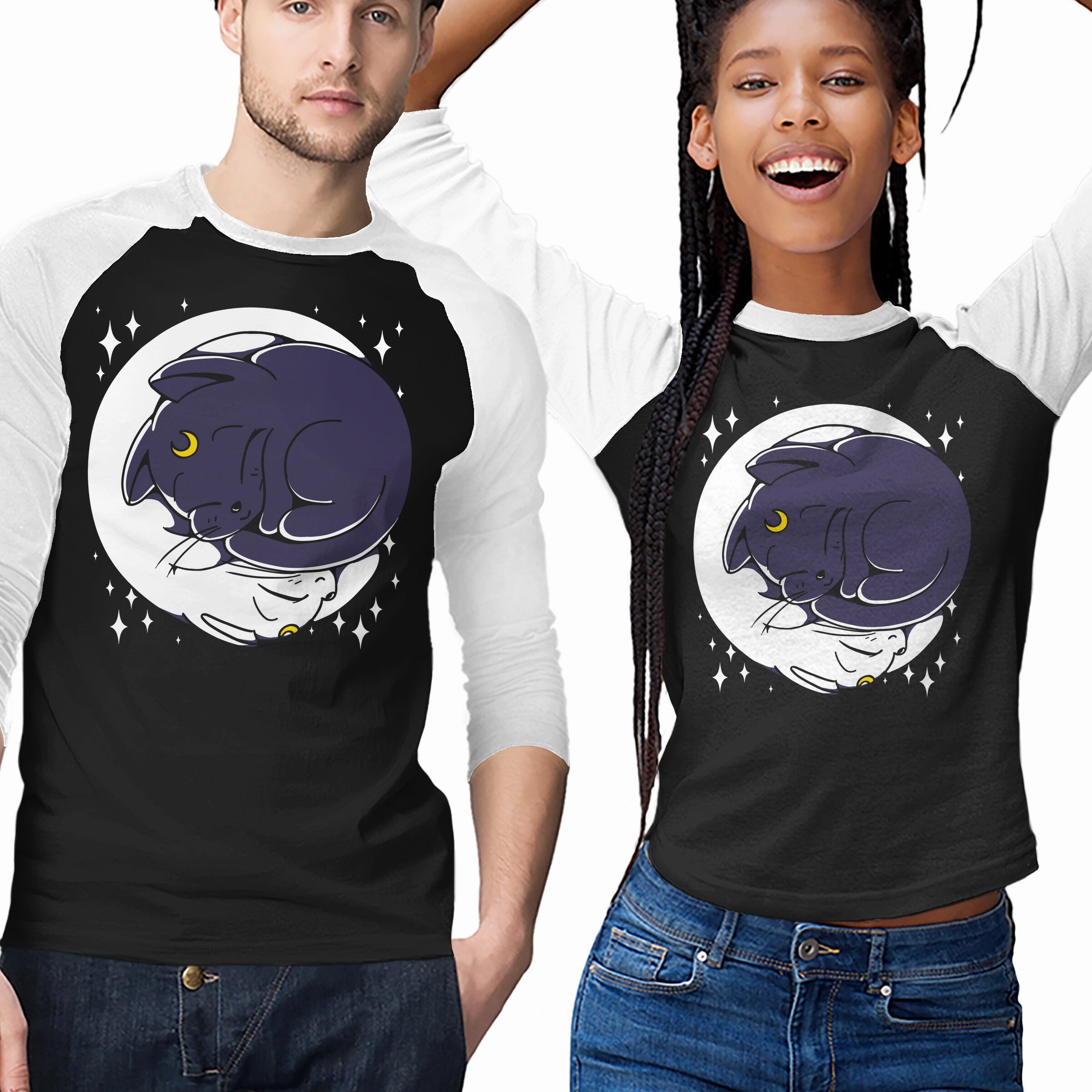 Sleeping Moon High Quality Printing petite size