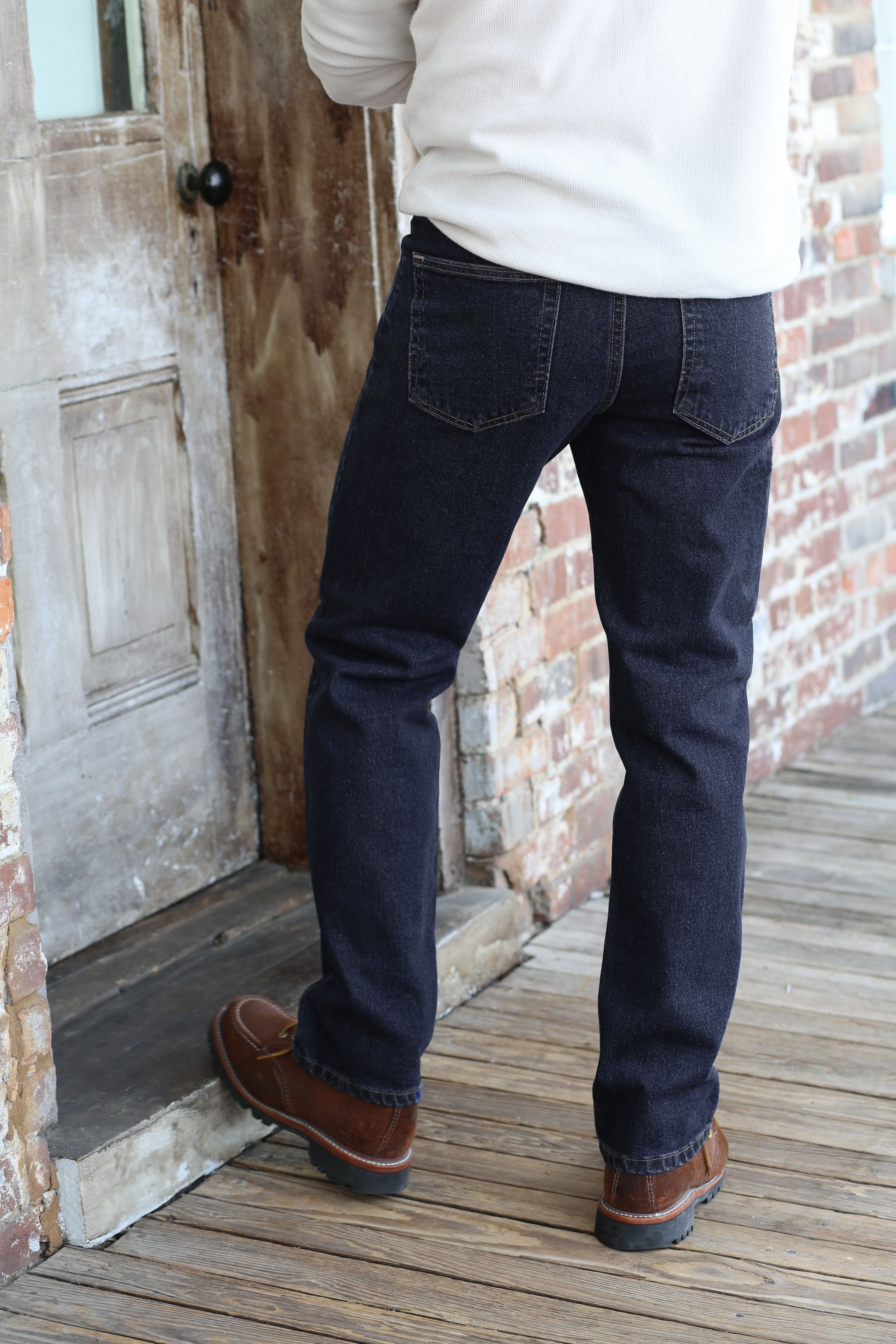 Relaxed Basics Slim Fit Jean - Industrial Blue