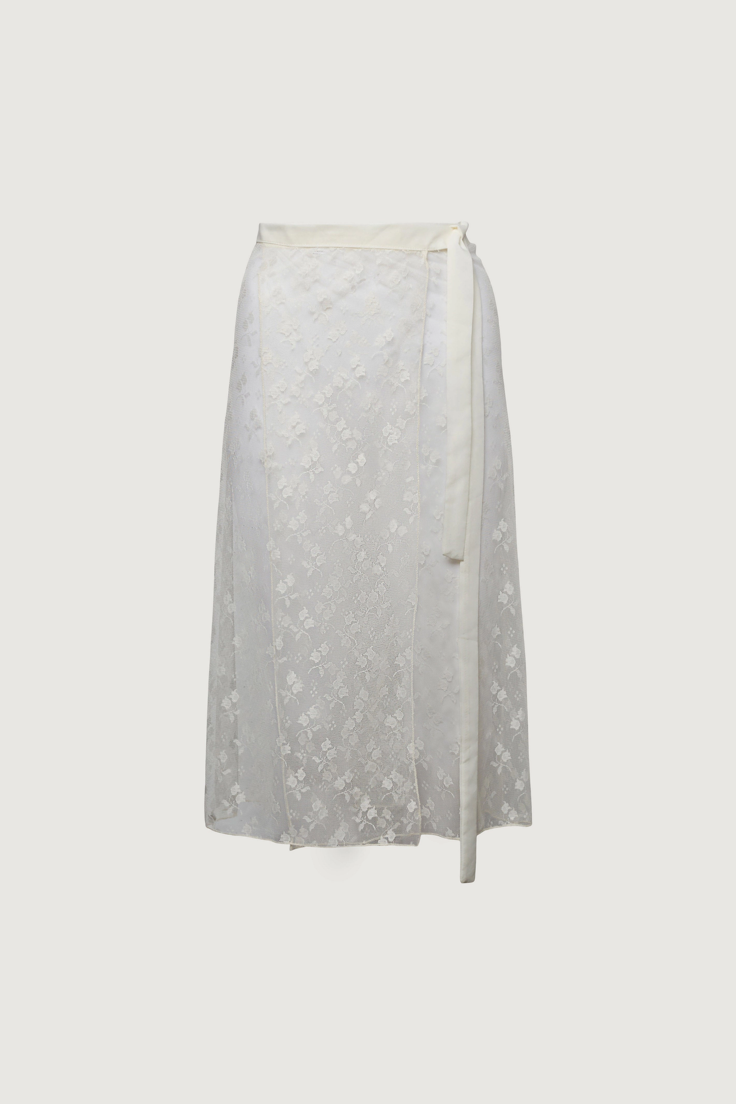 LACE WRAP SKIRT Eco Friendly Hand Painted