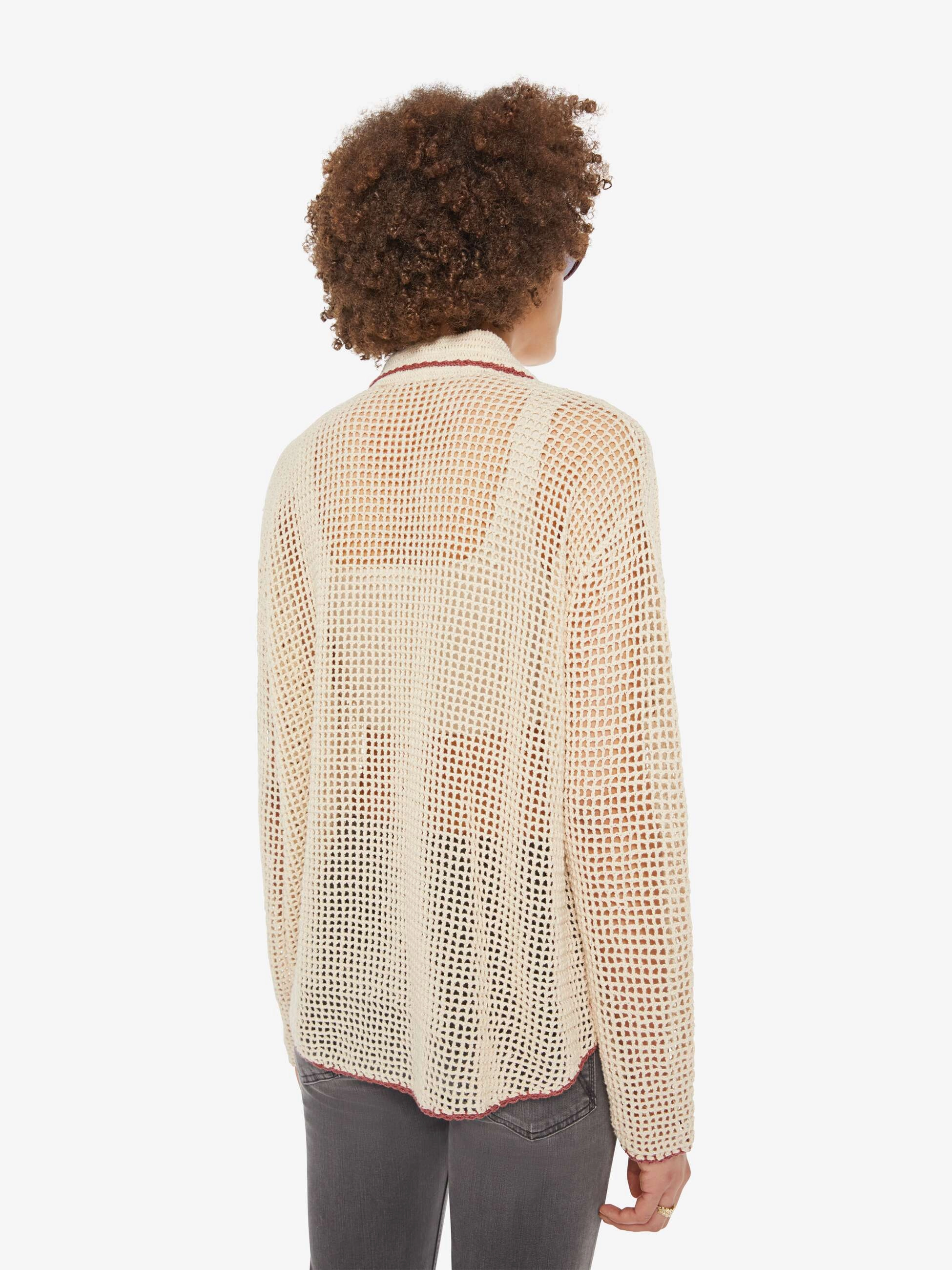 Year-Round Favorite Alix Of Bohemia Emery Crochet Shirt - Nautilus