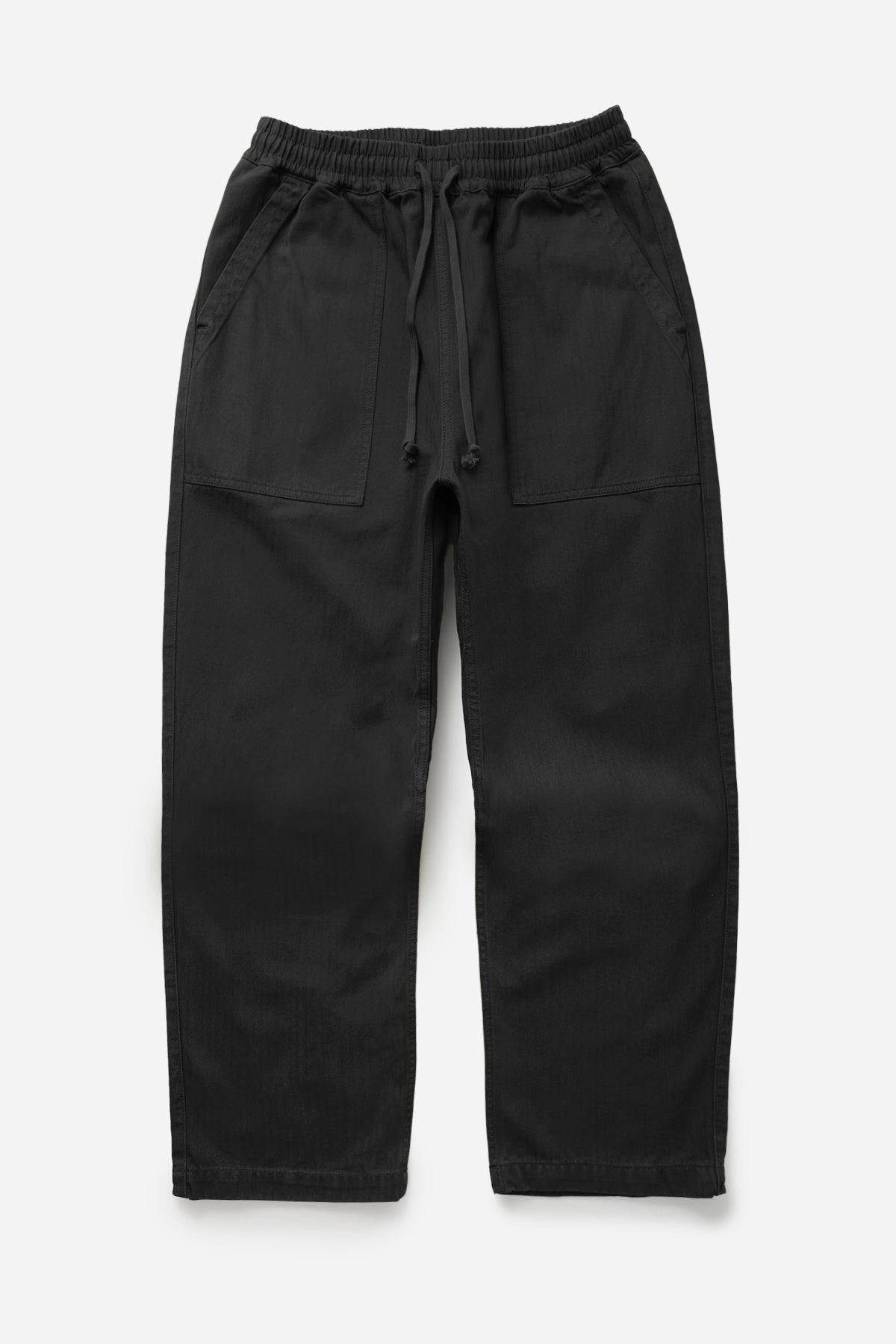Service Works - Herringbone Chef Pants - Black FlexibleMobility Casual Edge