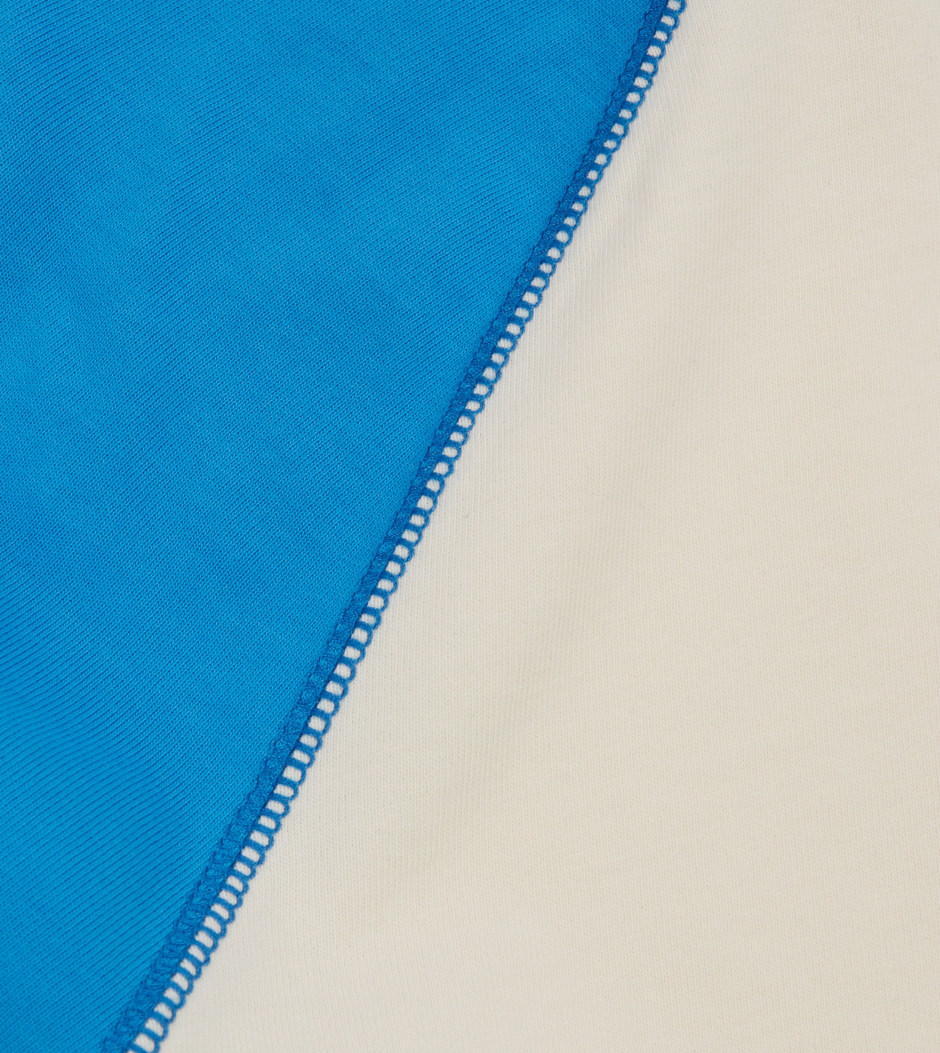 Roomy Design Blue and Antique White Raglan Sleeve Hiking T-Shirt