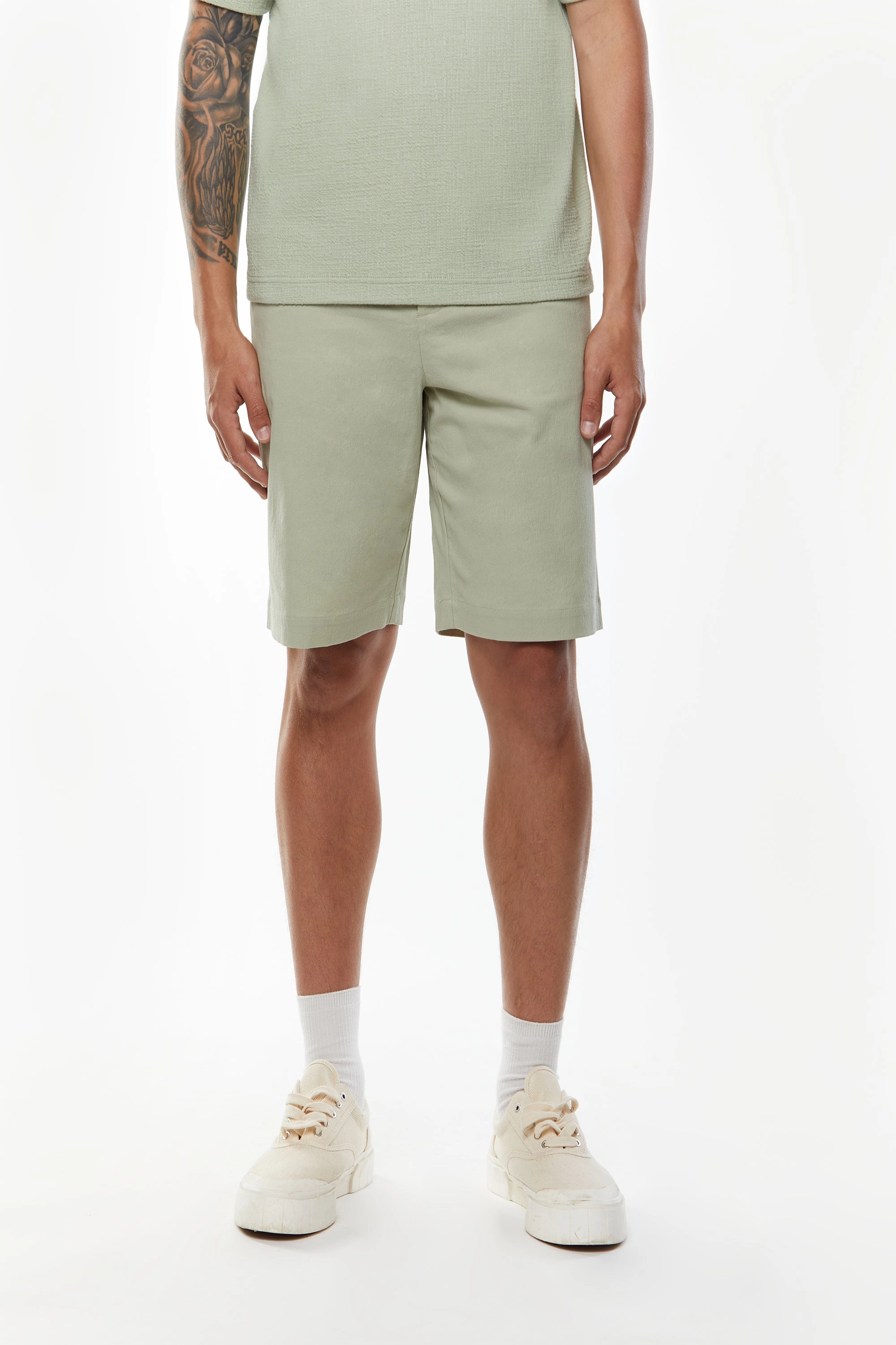 COTTON SHORTS No Slip Waistband