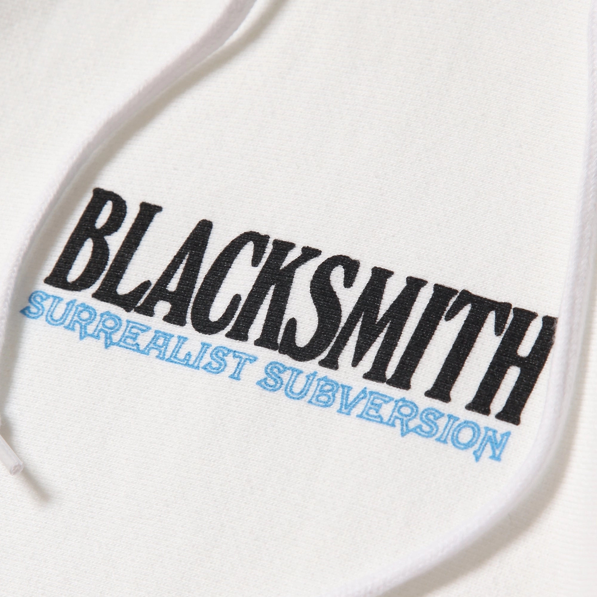 Blacksmith - Surrealist Subversion Hoodie - White Soft Warm Layers