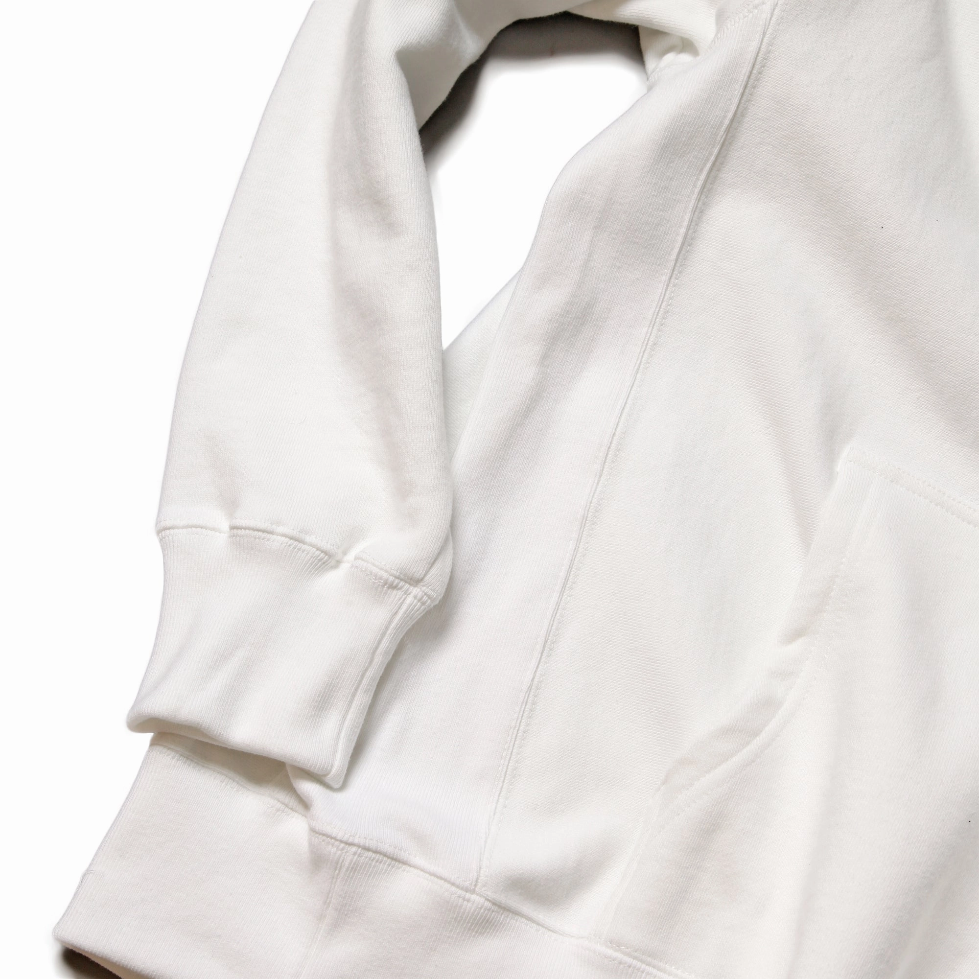 Blacksmith - Surrealist Subversion Hoodie - White Lightweight Merino Slim Fit Design