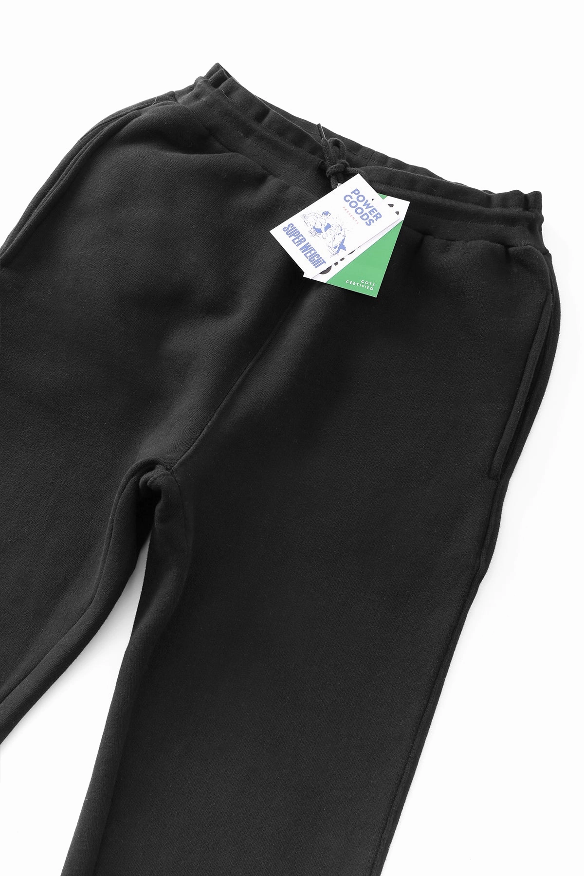 Power Goods - Super Weight Sweatpants - Black Cozy Vibes Relaxed Comfort Design