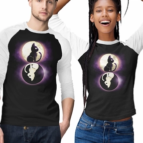 Simple Comfort Look Moon Eclipse Cats