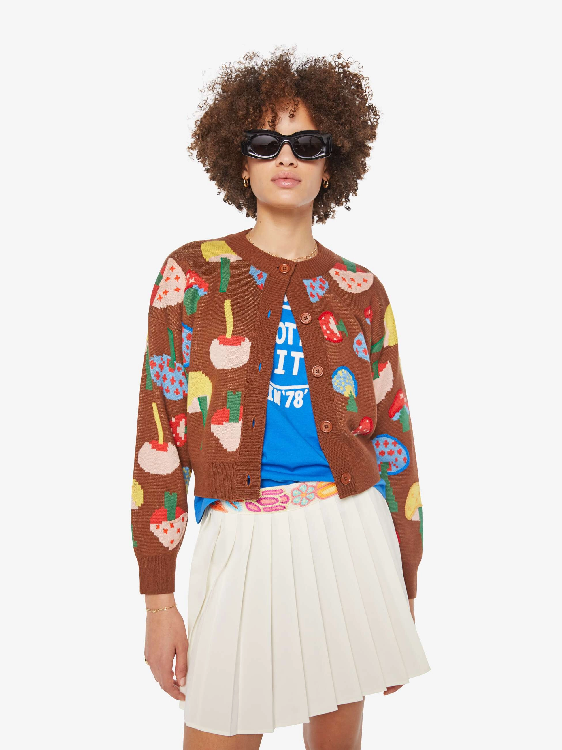 Casual Style The Varsity Cardigan - Under The Microscope