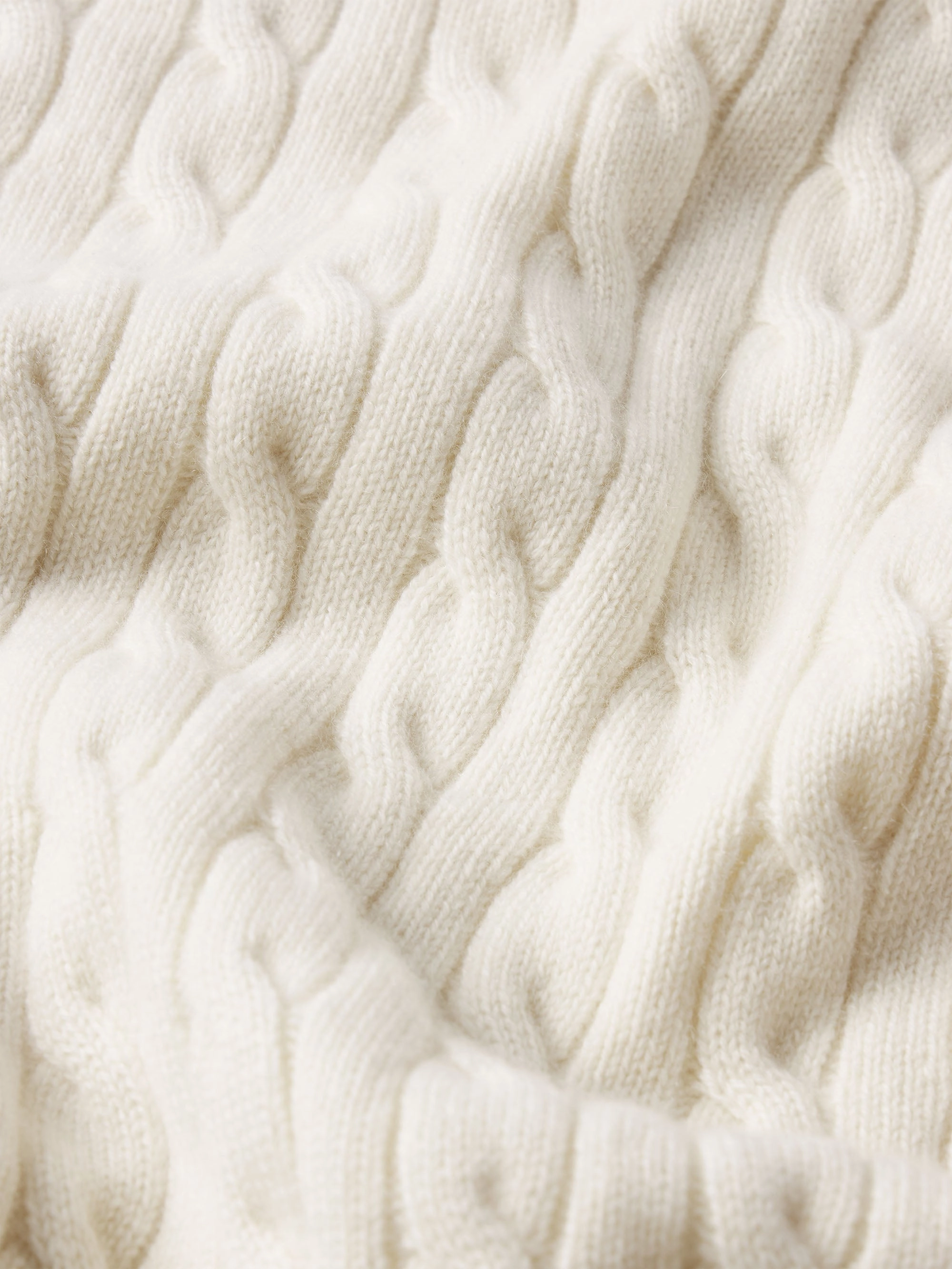 Sotheby's Unisex Cable Sweater Vest -- Cream Comfy Layering Chilly Wear