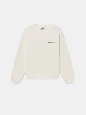 Casual Style Wear Sotheby's Unisex Crewneck Sweatshirt -- Cream