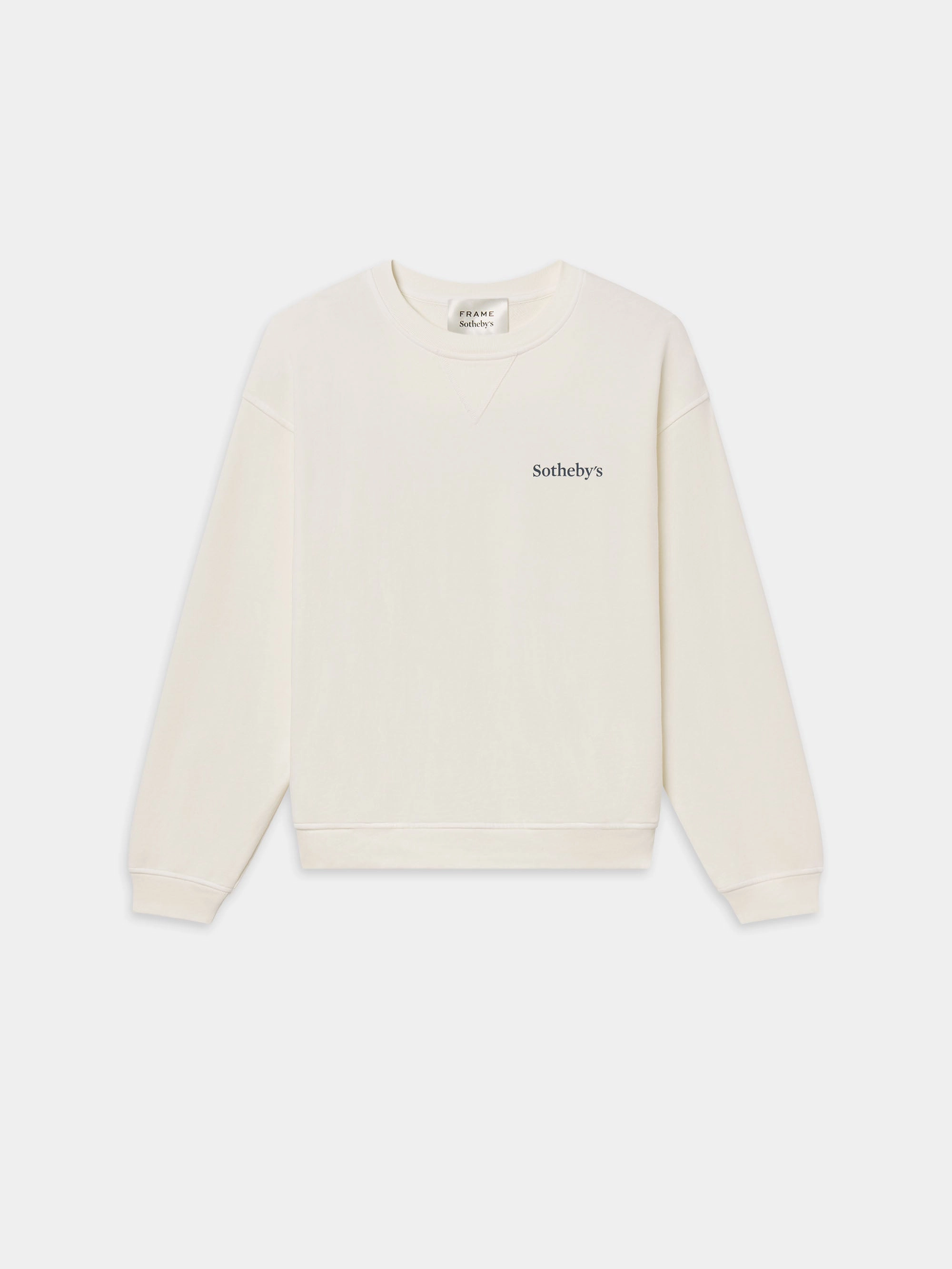Sotheby's Unisex Crewneck Sweatshirt -- Cream All Day Comfort Design