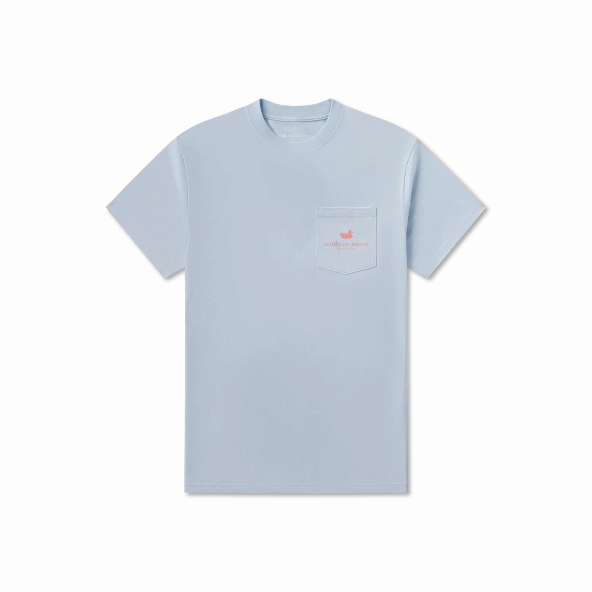 Southern Marsh SEAWASH Tee - Palmetto Arch monochromatic Garment Dyed Technique