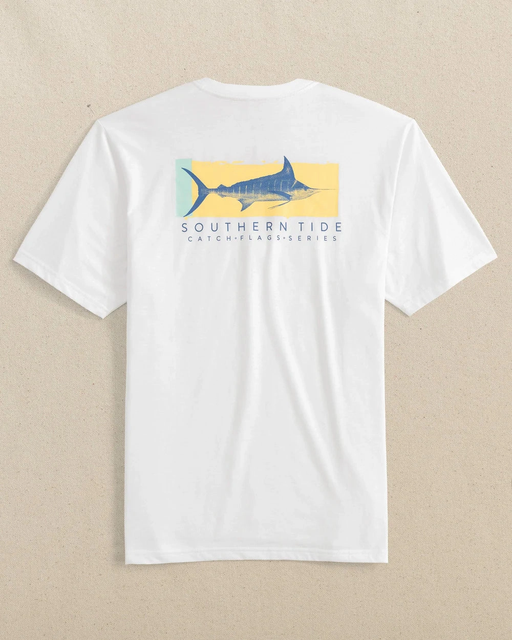 Southern Tide Sailfish Catch Flags Short Sleeve T-Shirt Sleeveless freedom